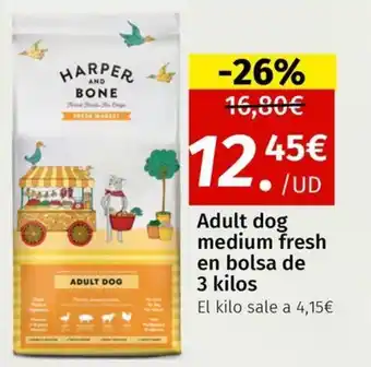 Maskom Supermercados Adult dog medium fresh oferta