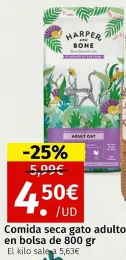 Maskom Supermercados Comida seca gato adulto oferta