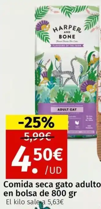 Maskom Supermercados Comida seca gato adulto oferta