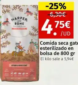 Maskom Supermercados Comida seca gato esterilizado oferta