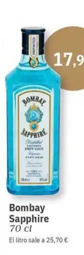 Maskom Supermercados BOMBAY SAPPHIRE oferta