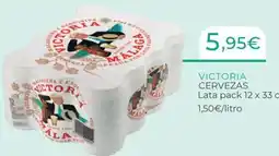 Maskom Supermercados VICTORIA Cervezas oferta