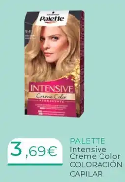 Maskom Supermercados PALETTE Intensive creme color coloración oferta