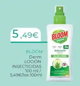 Maskom Supermercados BLOOM Derm loción insecticidas oferta