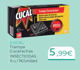 Maskom Supermercados CUCAL Trampa cucarachas insecticidas oferta