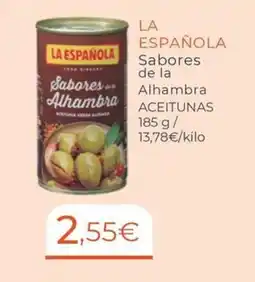 Maskom Supermercados LA ESPAÑOLA Sabores... Alhambra oferta