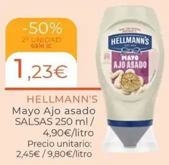 Maskom Supermercados HELLMANN'S Mayo Ajo asado oferta
