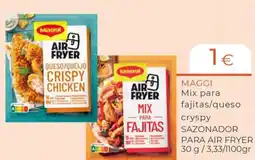 Maskom Supermercados MAGGI Mix para fajitas/queso cryspy oferta