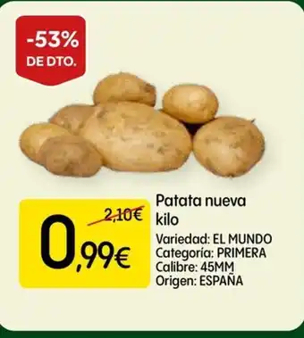 Dialprix Patata nueva oferta