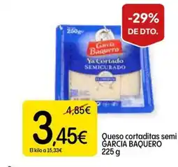 Dialprix GARCIA BAQUERO Queso cortaditas semi oferta