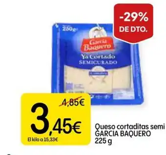 Dialprix GARCIA BAQUERO Queso cortaditas semi oferta