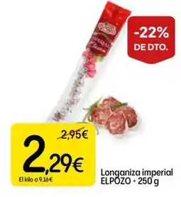 Dialprix ELPOZO Longaniza imperial oferta