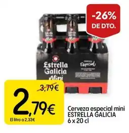 Dialprix ESTRELLA GALICIA Cerveza especial mini oferta