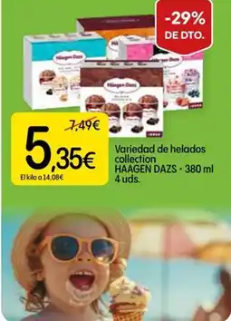 Dialprix HAAGEN DAZS Variedad de helados collection oferta