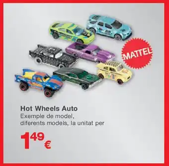 KIK Hot Wheels Auto oferta