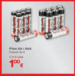 KIK Piles AA i AAA oferta