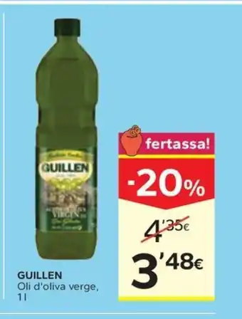 Caprabo GUILLEN Oli d'oliva verge oferta
