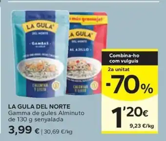 Caprabo LA GULA DEL NORTE Gamma de gules Alminuto oferta