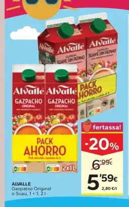 Caprabo ALVALLE Gaspatxo Original oferta