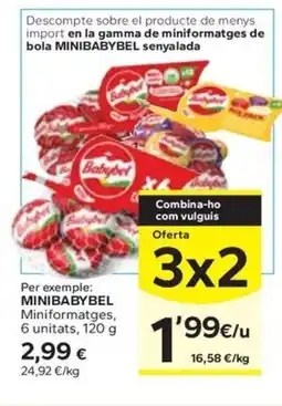 Caprabo MINIBABYBE Miniformatges oferta