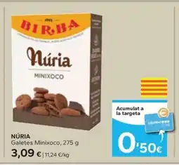 Caprabo NÚRIA Galetes Minixoco oferta