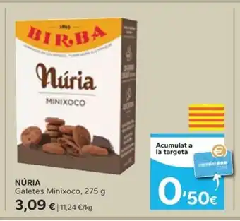 Caprabo NÚRIA Galetes Minixoco oferta