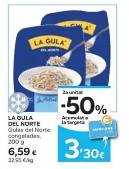 Caprabo LA GULA DEL NORTE Gulas del Norte congelades oferta