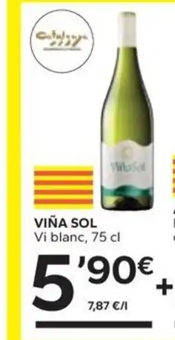 Caprabo VIÑA SOL Vi blanc oferta