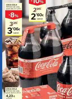 Caprabo COCA-COLA Refresc dde cola oferta