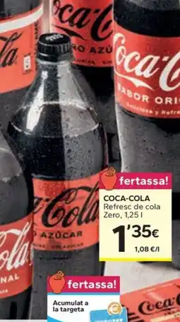 Caprabo COCA-COLA Refresc de cola Zero oferta