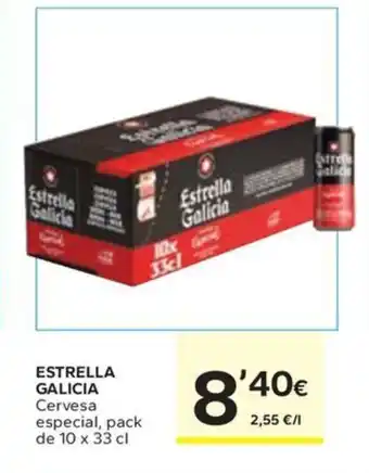 Caprabo ESTRELLA GALICIA Cervesa especial oferta