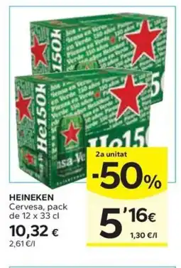 Caprabo HEINEKEN Cervesa oferta