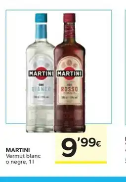 Caprabo MARTINI Vermut blanc o negre oferta