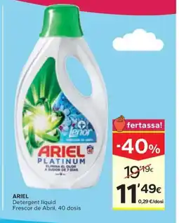 Caprabo ARIEL Detergent liquid Frescor de Abril oferta