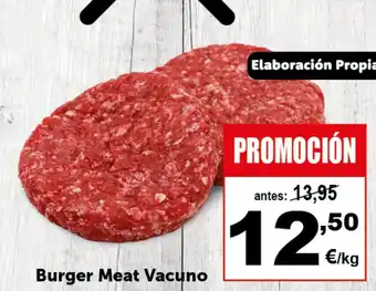 Masymas Burger Meat Vacuno oferta