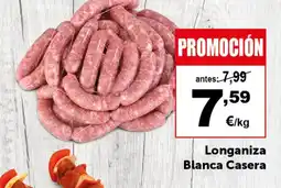 Masymas Longaniza Blanca Casera oferta