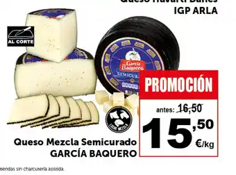 Masymas GARCÍA BAQUERO Queso Mezcla Semicurado oferta