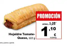 Masymas Hojaldre Tomate- Queso oferta
