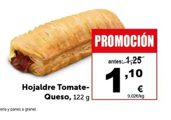 Masymas Hojaldre Tomate- Queso oferta