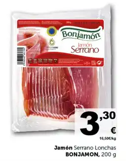 Masymas BONJAMON Jamón Serrano Lonchas oferta