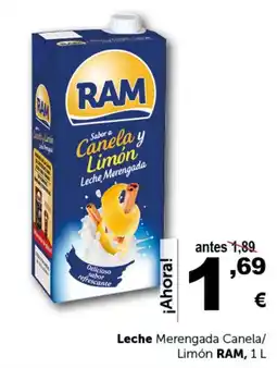 Masymas RAM Leche Merengada Canela/ Limón oferta