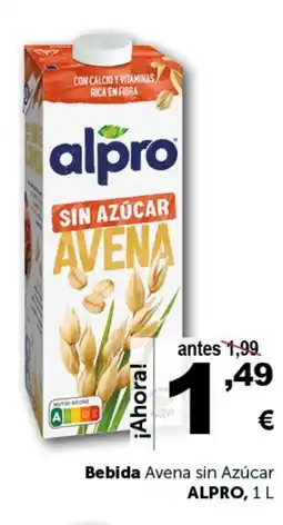 Masymas ALPRO Bebida Avena sin Azúcar oferta
