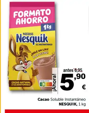 Masymas NESQUIK Cacao Soluble Instantáneo oferta