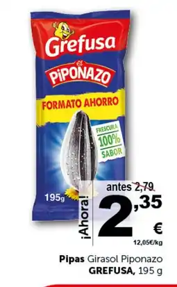 Masymas GREFUSA Pipas Girasol Piponazo oferta