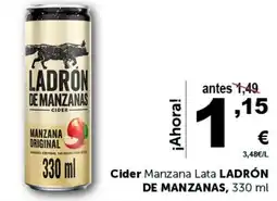 Masymas LADRÓN DE MANZANAS Cider Manzana Lata oferta