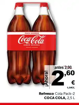Masymas COCA COLA Refresco Cola Pack-2 oferta