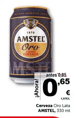 Masymas AMSTEL Cerveza Oro Lata oferta