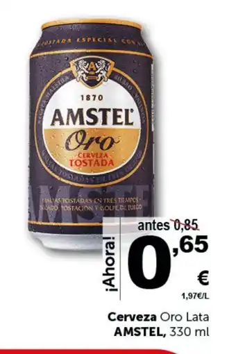 Masymas AMSTEL Cerveza Oro Lata oferta