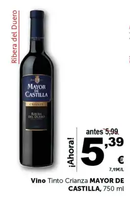 Masymas MAYOR DE CASTILLA Vino Tinto Crianza oferta