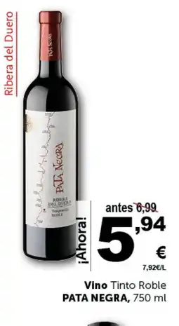 Masymas PATA NEGRA Vino Tinto Roble oferta